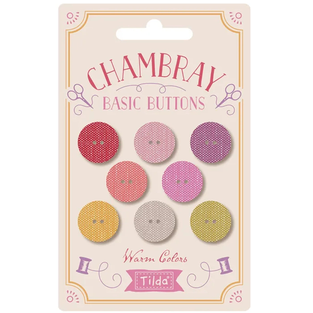 Tilda Warm 16mm Buttons
