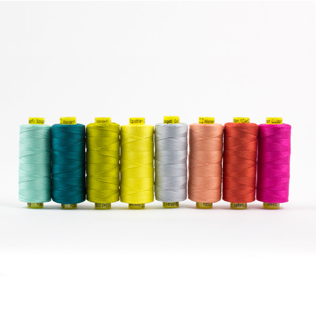 Violet Craft Spaghetti 12wt Cotton Thread - 8 pack