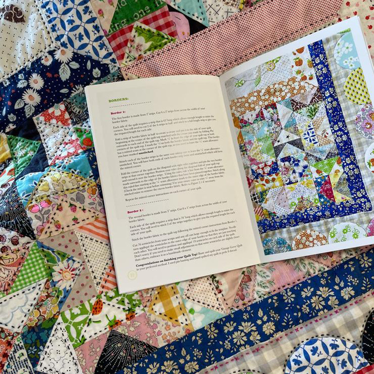 Vintage Geese Quilt