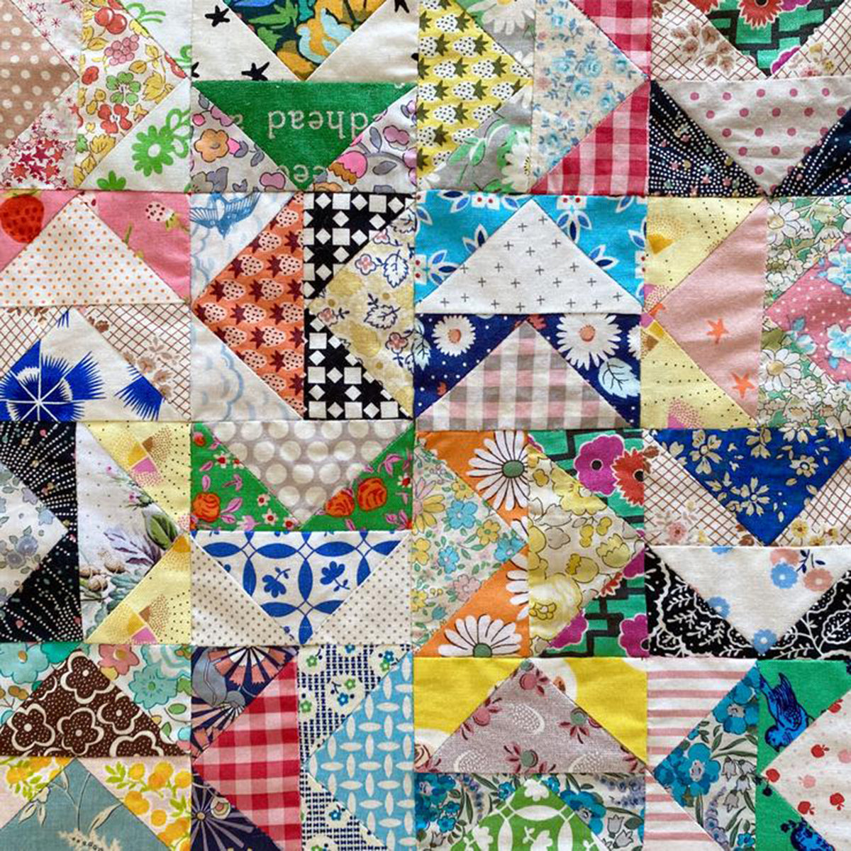 Vintage Geese Quilt