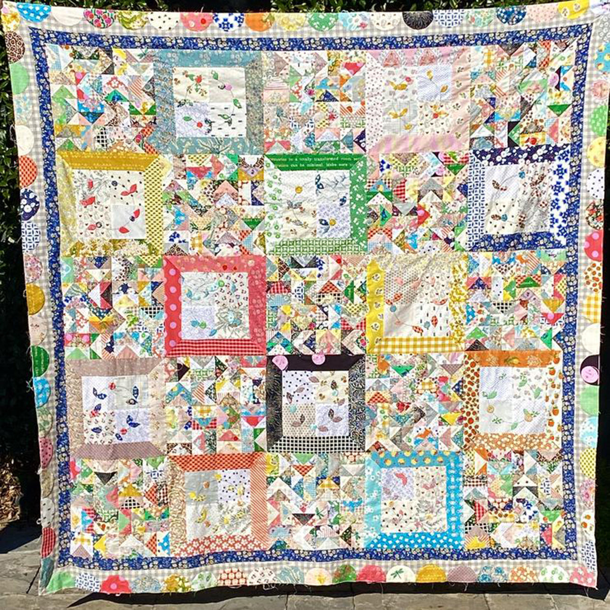 Vintage Geese Quilt