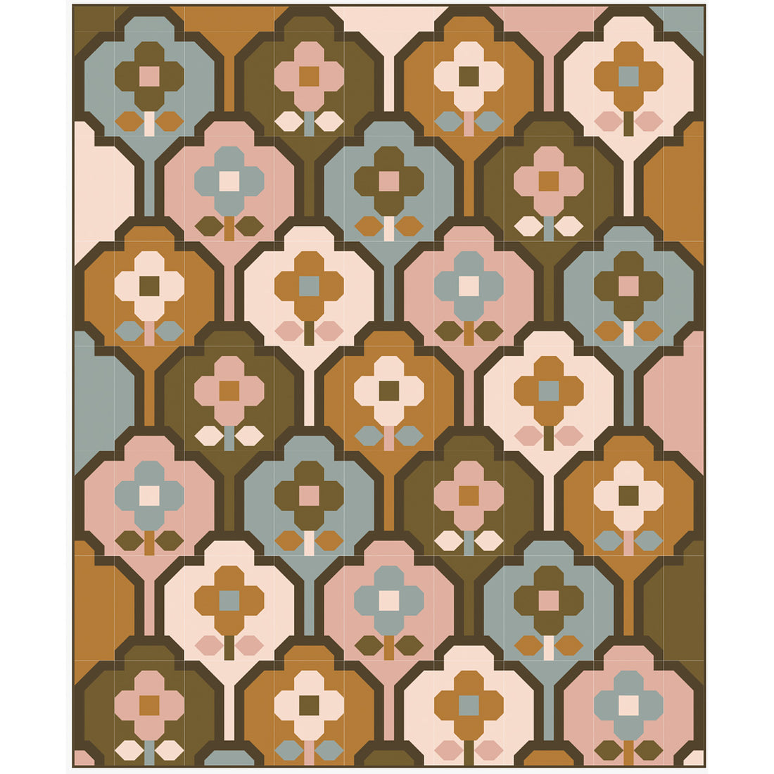 Wallflower Quilt Top Kit