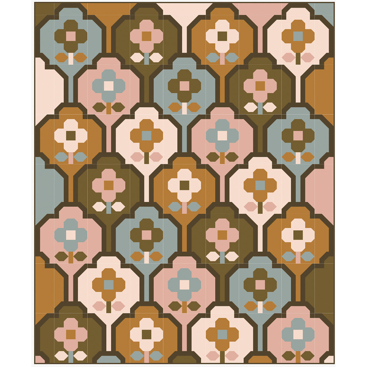 Wallflower Quilt Top Kit