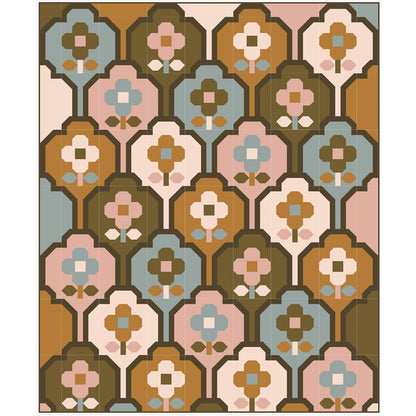 Wallflower Quilt Top Kit
