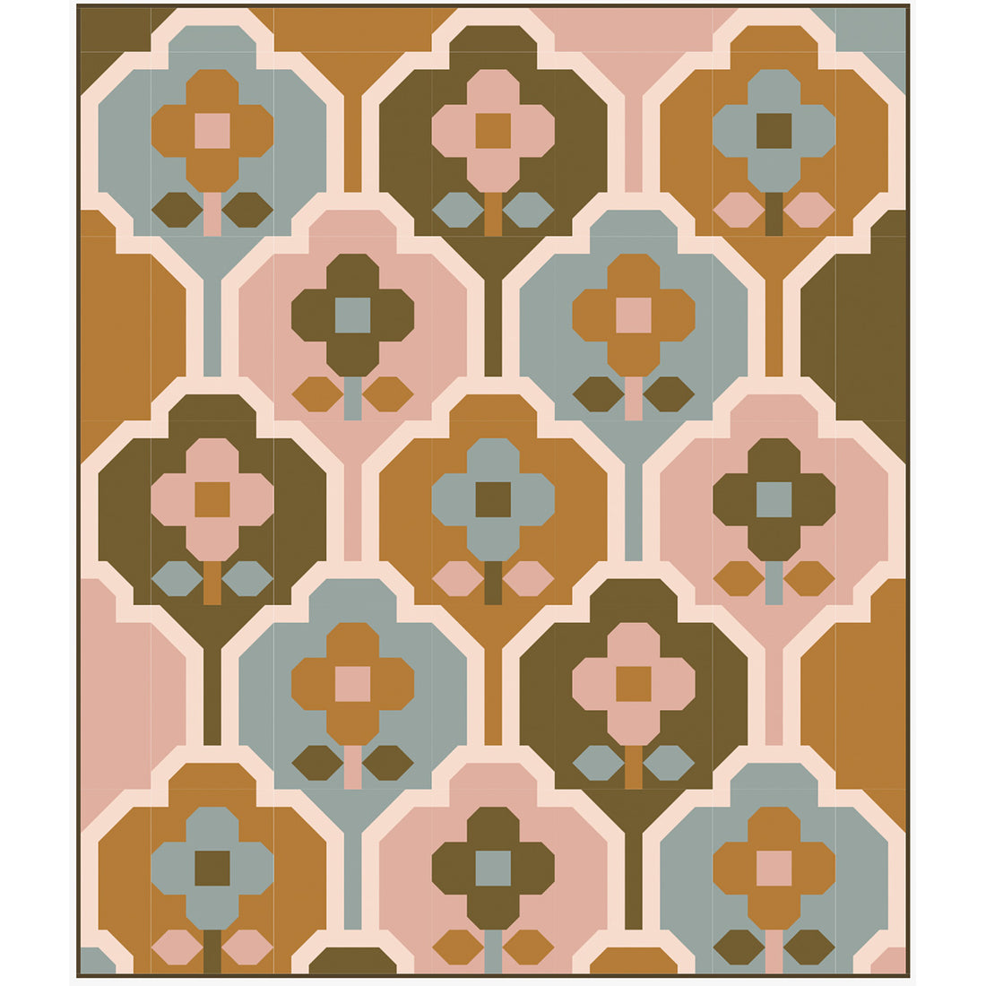 Wallflower Quilt Top Kit