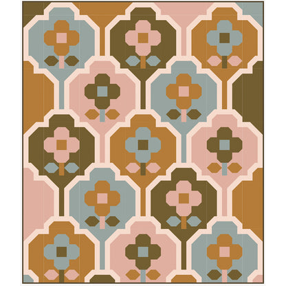 Wallflower Quilt Top Kit