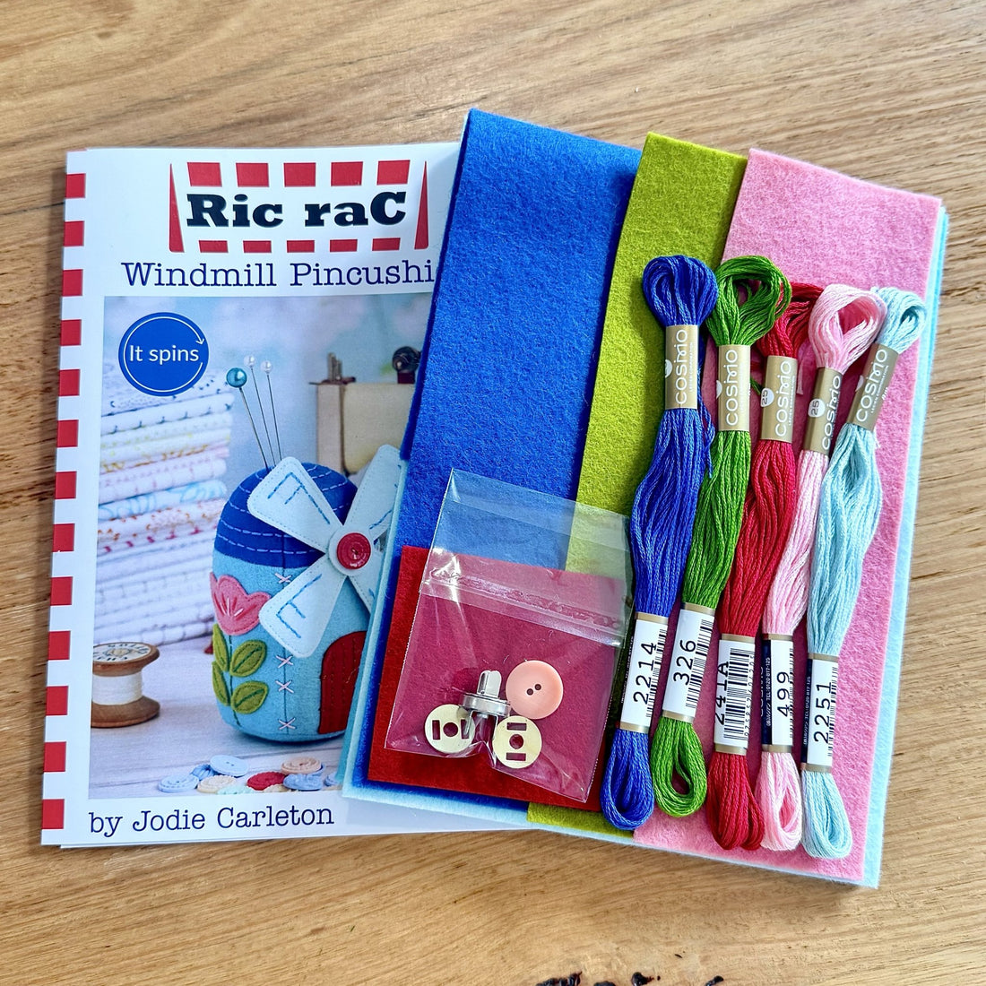 Windmill Pincushion Kit - Amy Kallissa