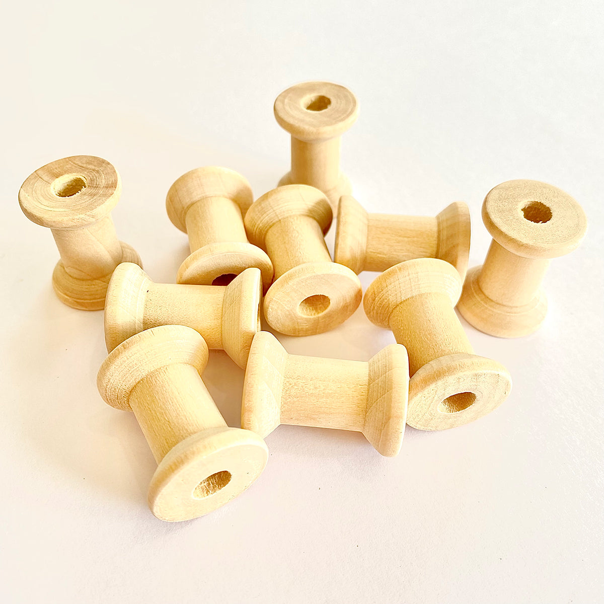Blank Wooden Spools