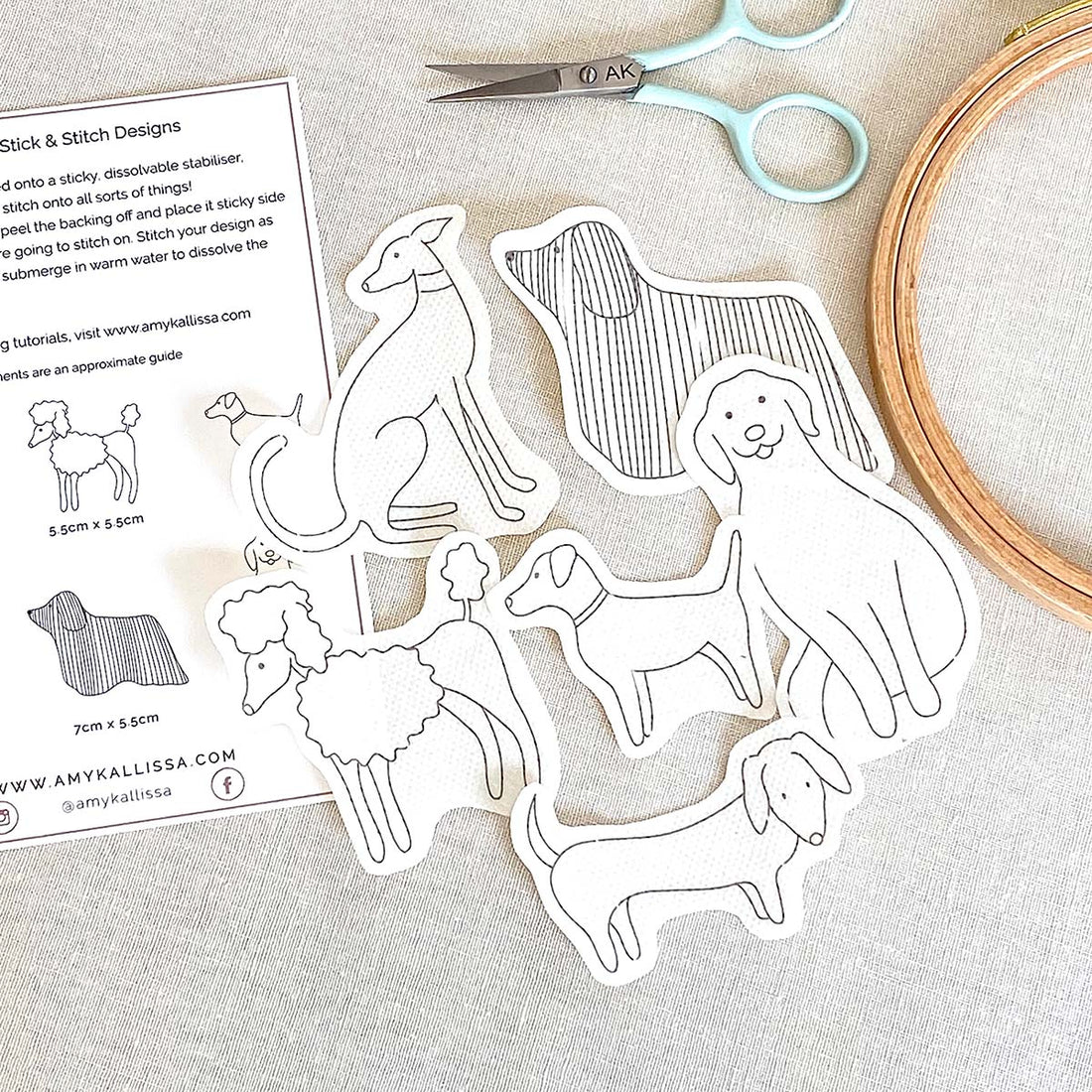 Woof Pack Stick &amp; Stitch