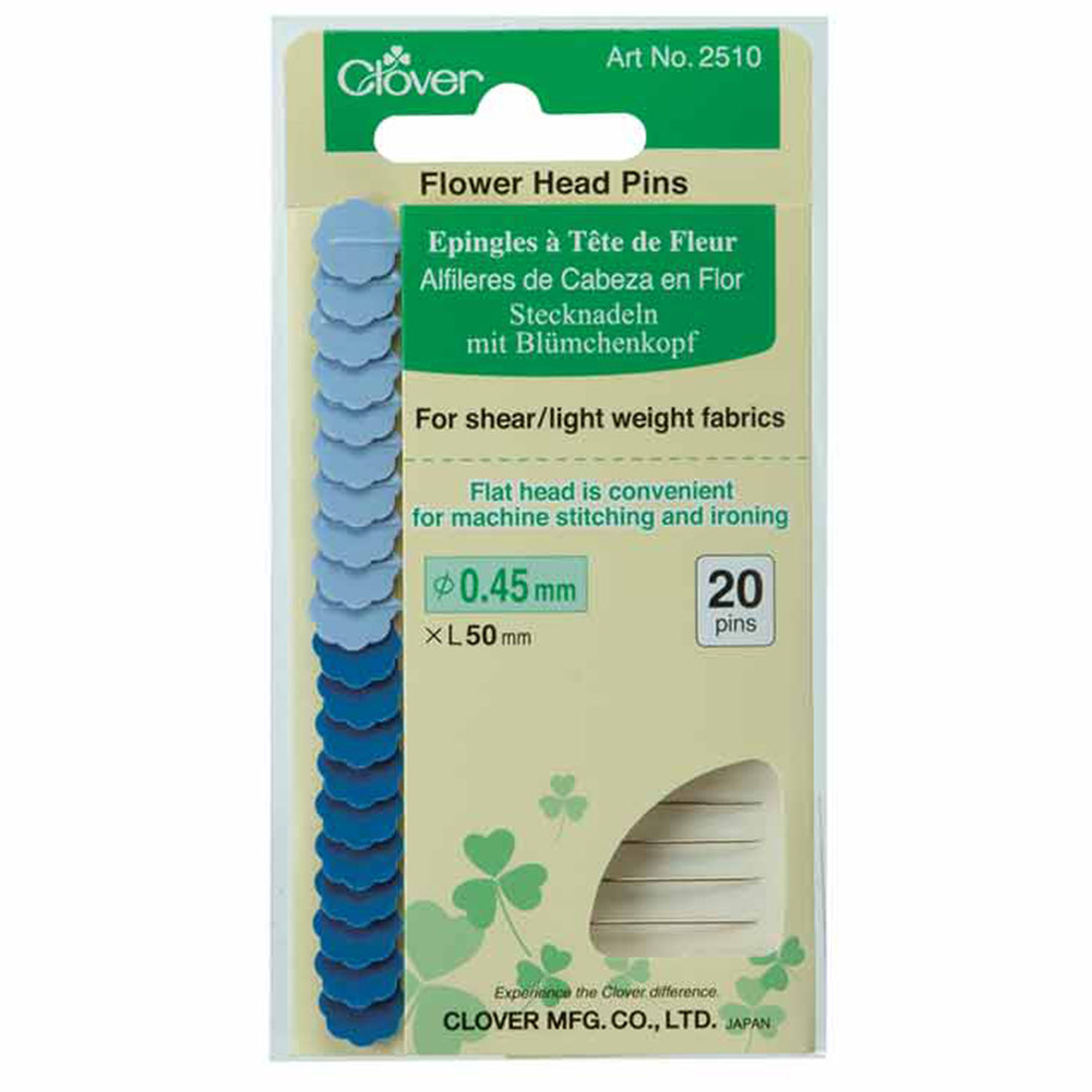 Flower Head Pins - Fine