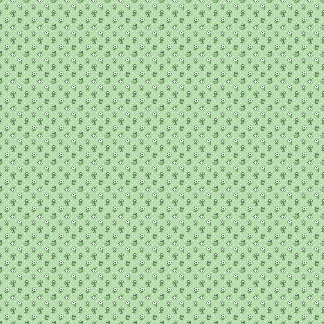 Flower Market - Flower Freckles - Green