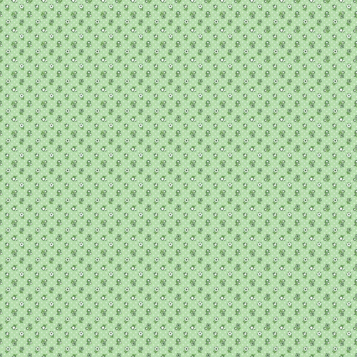 Flower Market - Flower Freckles - Green