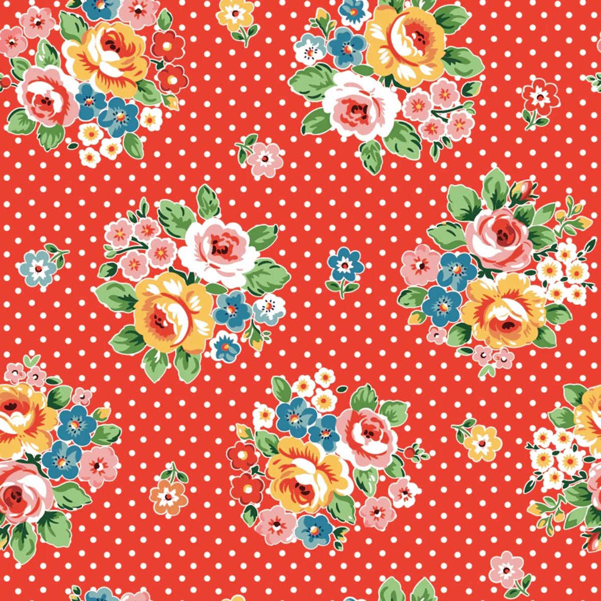 Flower Market - Market Bouquet - Red - Amy Kallissa